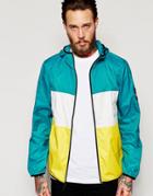 The North Face Jacket With Color Block - Teal