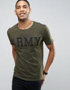 Only & Sons Army 51 T-shirt - Green