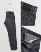 Levi's 502 Regular Tapered Fit Jeans In Gobbler Washed Gray-blue