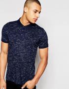 Jack & Jones Spacedye Polo Shirt - Navy