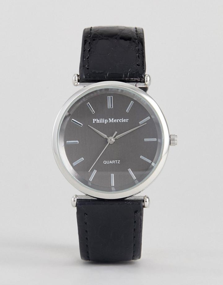 Philip Mercier Watch In Silver - Gold