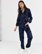 Rachel Antonoff Stephen Cow Print Boiler Suit