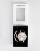 Dyrbergkern Watch With Bracelet Giftset - Black