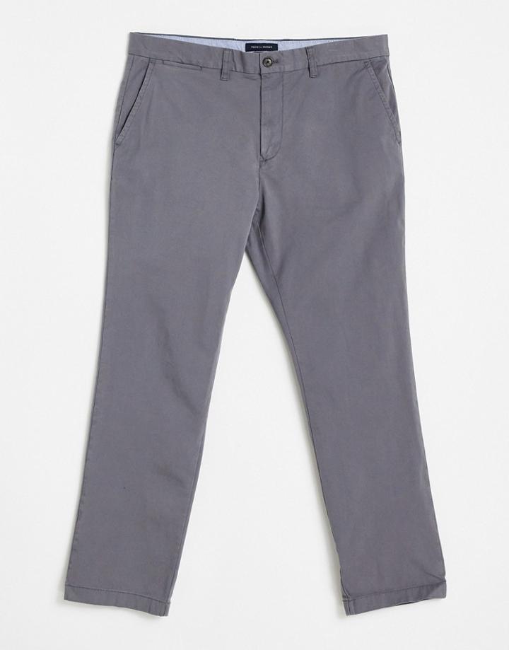 Tommy Hilfiger Custom Tailored Stretch Pants-grey