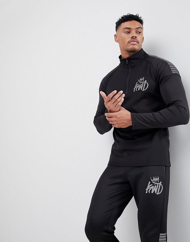 Kings Will Dream Foley Track Top In Black - Black