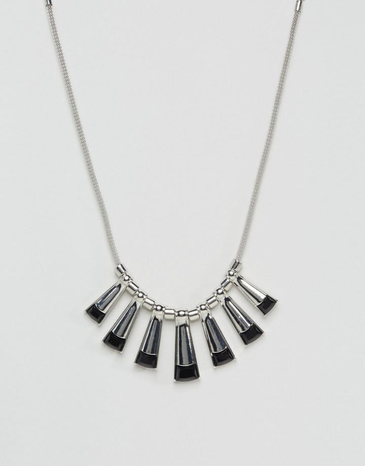 Oasis Multi Tooth Necklace - Silver
