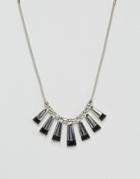 Oasis Multi Tooth Necklace - Silver