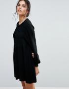 D.ra Marnie Raven Smock Dress - Black