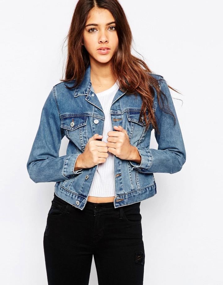Cheap Monday Denim Jacket - Blue