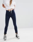 Noisy May Nena High Waist Super-skinny Jeans - Blue