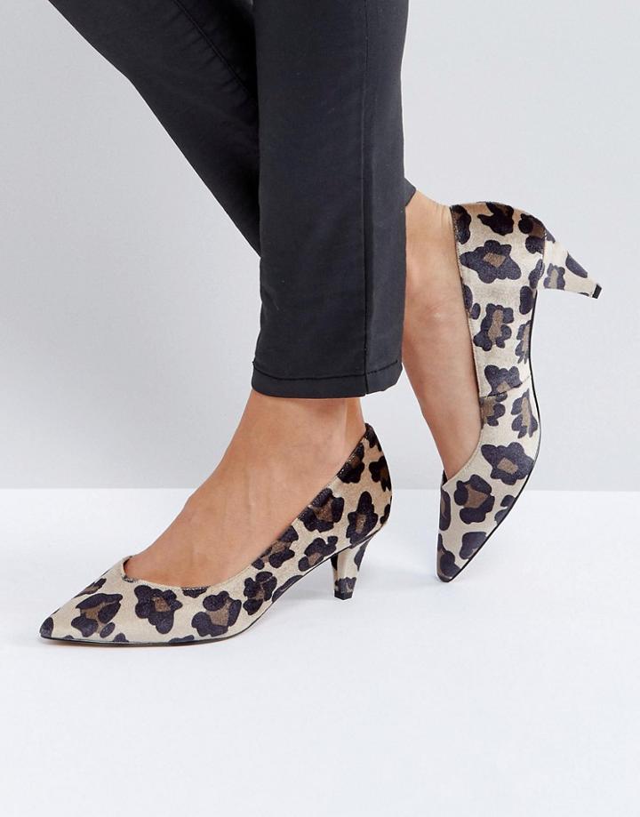 Asos Salsa Kitten Heels - Beige