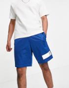 New Balance Basketball Shorts In Blue-blues