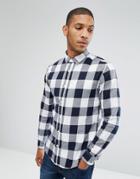 Only & Sons Checked Shirt - Navy