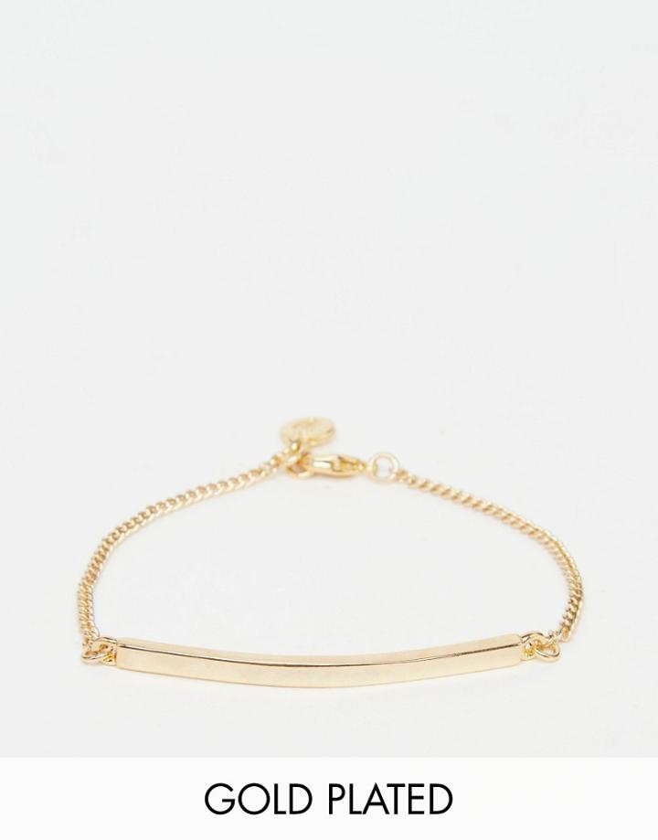 Me & Zena Bar Bracelet - Gold