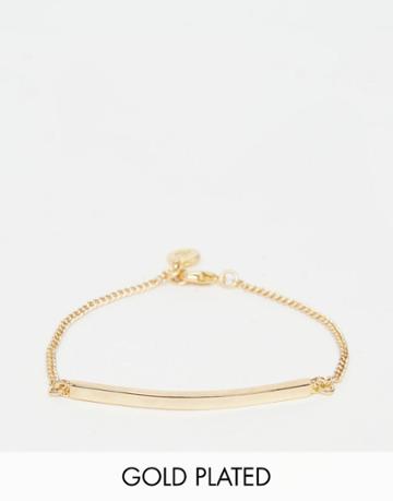 Me & Zena Bar Bracelet - Gold