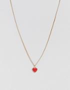 Pieces Heart Necklace - Gold