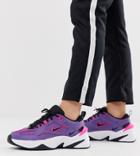 Nike Purple Iridescent M2k Tekno Sneakers