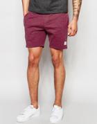 Only & Sons Jersey Shorts - Burgundy