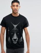 Supreme Being Bearwolf T-shirt - Black