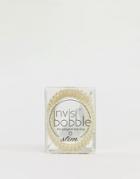 Invisibobble Slim Stay Gold Hair Ties - Gold