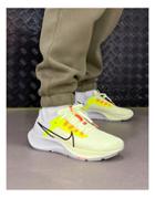 Nike Running Air Zoom Pegasus 38 Sneakers In Barely Volt/black-green