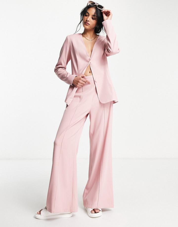 Lola May Wide Leg Pants In Pink