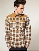 G-star Hiker Perth Triton Long Sleeve Shirt - Beige