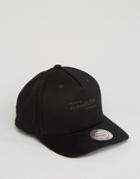 Mitchell & Ness Snapback Cap Tactical With Heat Sealed Eyelets - Black