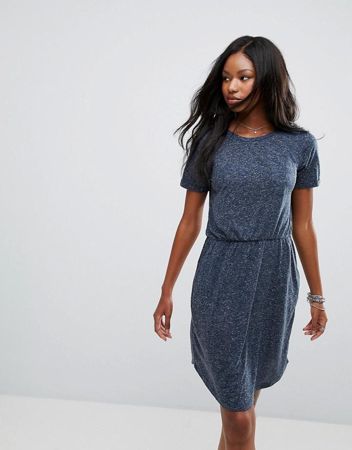 Vero Moda Waisted Jersey Dress - Black