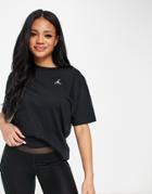 Nike Jordan Essentials Oversized T-shirt In Black