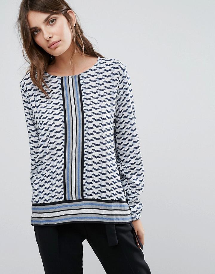 B.young Filo Blouse - Blue
