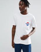 Sweet Sktbs X Pepsi T-shirt With Pocket - White