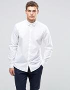 Asos White Shirt In Regular Fit - White