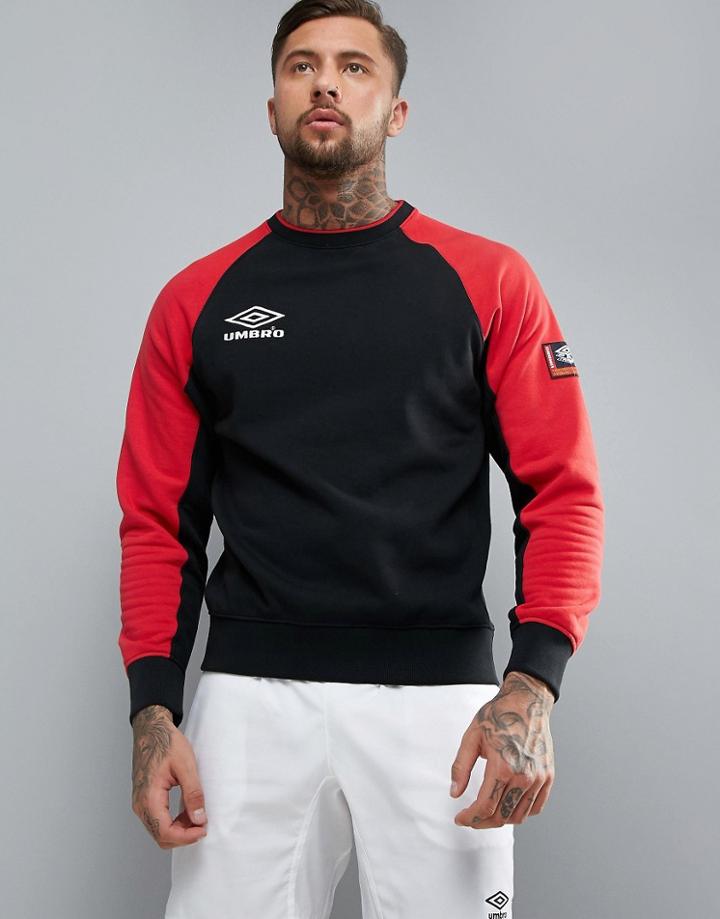 Umbro Pro Training Sweatshirt In Black - Black