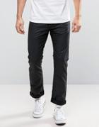 Edwin Eb-71 Poplin Wax Slim Fit Jeans - Black