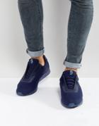 Luke 1977 Vitric Knitted Mesh Runner Sneakers In Blue - Blue