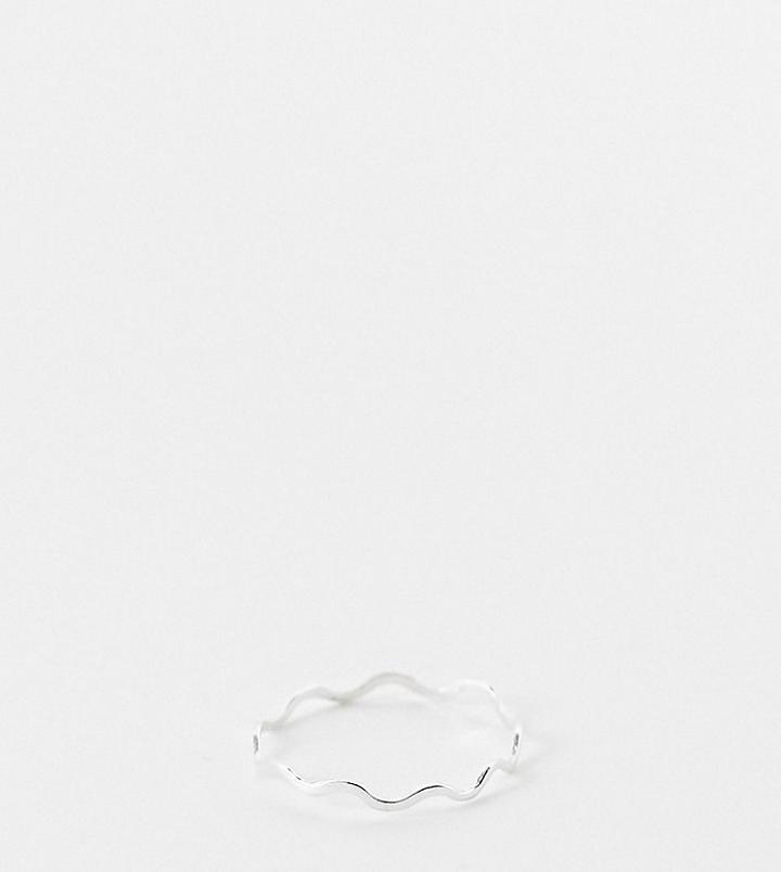 Kingsley Ryan Sterling Silver Wave Ring