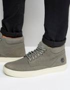 Timberland Adventure Cupsole Snake Suede Chukka Sneakers - Gray