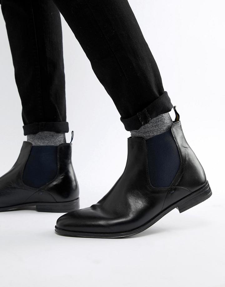 Burton Menswear Chelsea Boot In Black - Black