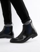 Burton Menswear Chelsea Boot In Black - Black