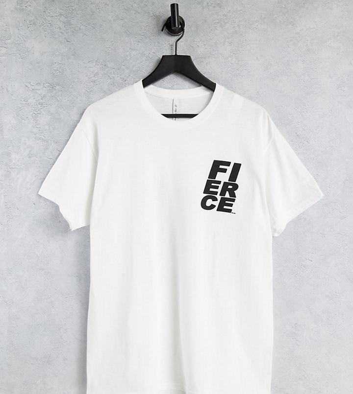 Asyou Oversized T-shirt With 'flashback' Graphic In White