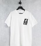 Asyou Oversized T-shirt With 'flashback' Graphic In White