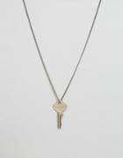 The Giving Keys Inspire Key Necklace - Silver