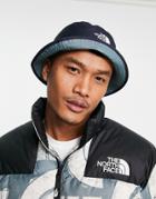 The North Face Sun Stash Bucket Hat In Navy