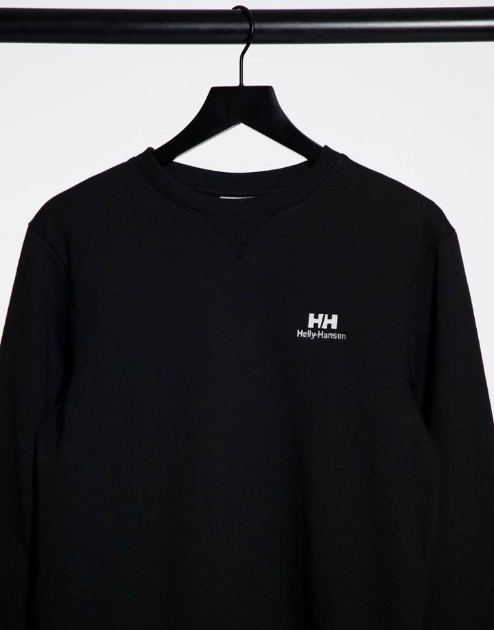 Helly Hansen Yu Sweatshirt In Black