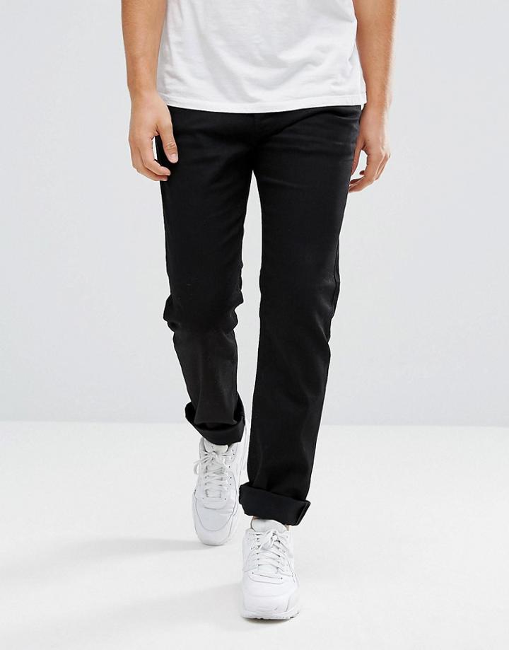 Diesel Belther 0886z Slim Fit Jeans In Black - Black