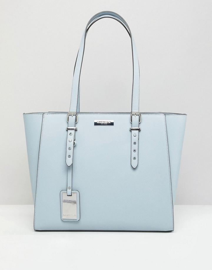 Carvela Sammy Studded Detail Winged Tote Bag - Blue
