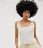 Monki Tank Top In Beige - Beige