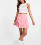Collusion Pleated Mini Skirt In Pink
