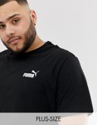 Puma T-shirt With Small Logo In Black - Black